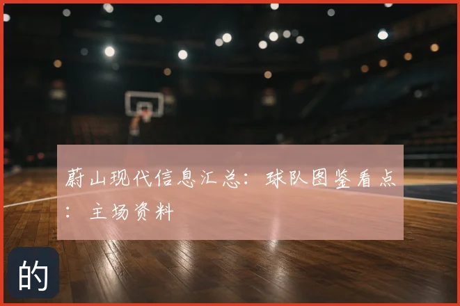 蔚山现代信息汇总：球队图鉴看点：主场资料